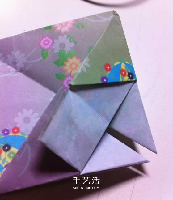 微型月季花的折紙教程 漂亮鉆石玫瑰怎么折圖解 -  itrip.net.cn