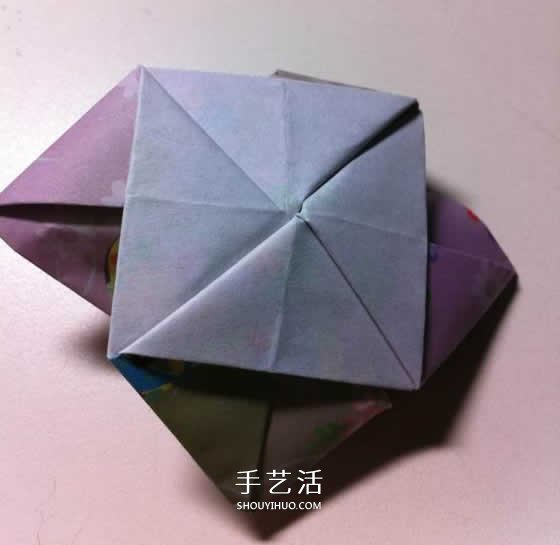 微型月季花的折紙教程 漂亮鉆石玫瑰怎么折圖解 -  itrip.net.cn