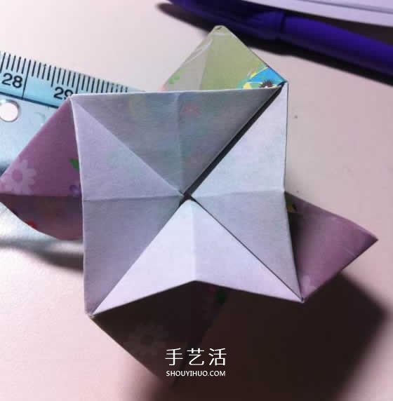 微型月季花的折紙教程 漂亮鉆石玫瑰怎么折圖解 -  itrip.net.cn