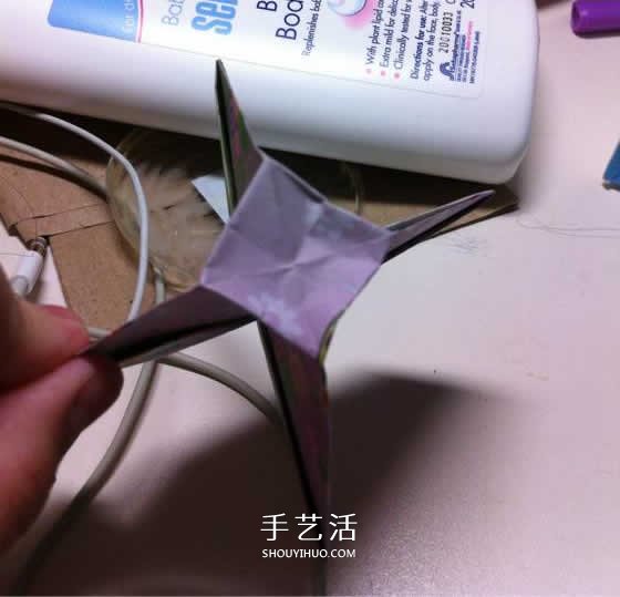 微型月季花的折紙教程 漂亮鉆石玫瑰怎么折圖解 -  itrip.net.cn