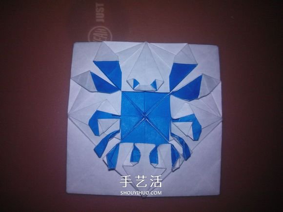 平面螃蟹怎么折圖解 像畫出來(lái)的小螃蟹折紙 -  itrip.net.cn