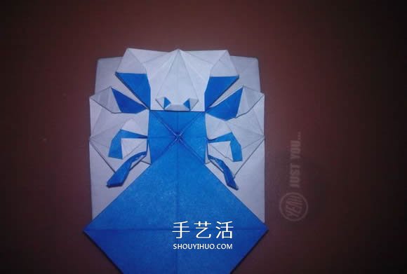 平面螃蟹怎么折圖解 像畫出來(lái)的小螃蟹折紙 -  itrip.net.cn