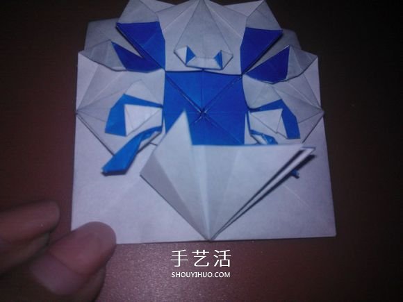 平面螃蟹怎么折圖解 像畫出來(lái)的小螃蟹折紙 -  itrip.net.cn