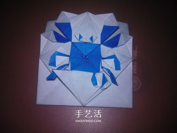 平面螃蟹怎么折圖解 像畫出來(lái)的小螃蟹折紙 -  itrip.net.cn