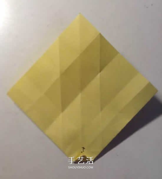 原創(chuàng)微微玫瑰的折法 詳細(xì)折紙玫瑰花過(guò)程步驟 -  itrip.net.cn