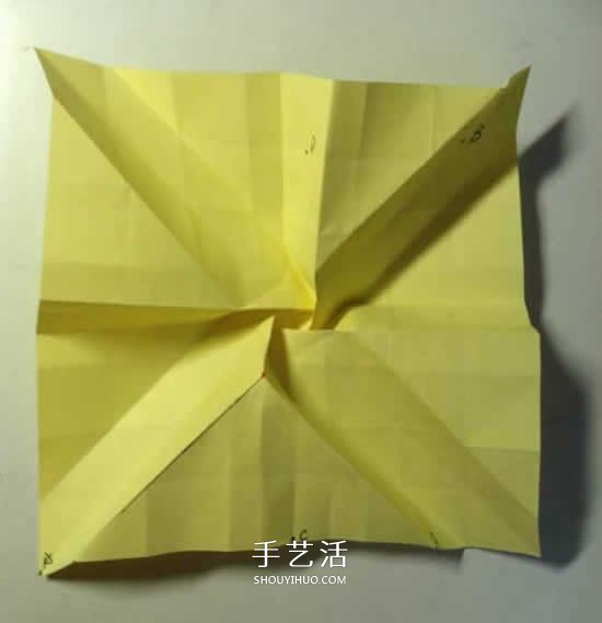 原創(chuàng)微微玫瑰的折法 詳細(xì)折紙玫瑰花過(guò)程步驟 -  itrip.net.cn