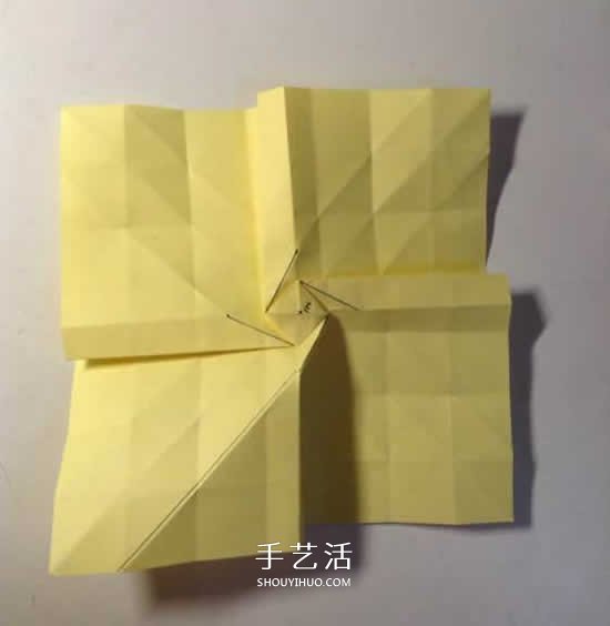 原創(chuàng)微微玫瑰的折法 詳細(xì)折紙玫瑰花過(guò)程步驟 -  itrip.net.cn