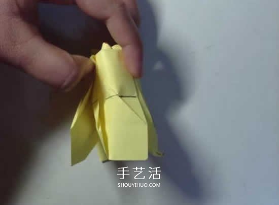 原創(chuàng)微微玫瑰的折法 詳細(xì)折紙玫瑰花過(guò)程步驟 -  itrip.net.cn