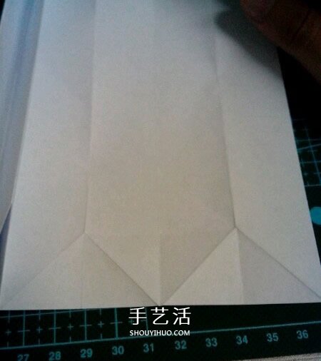 六翼熾天使之心折法 折紙帶六翼翅膀愛心圖解 -  itrip.net.cn