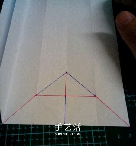 六翼熾天使之心折法 折紙帶六翼翅膀愛心圖解 -  itrip.net.cn