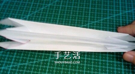 六翼熾天使之心折法 折紙帶六翼翅膀愛心圖解 -  itrip.net.cn