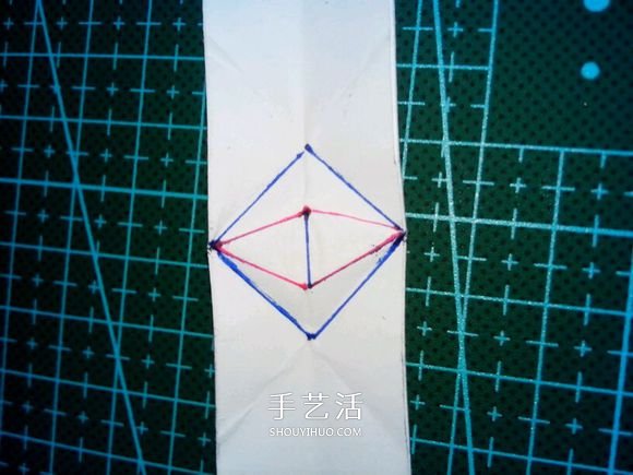 六翼熾天使之心折法 折紙帶六翼翅膀愛心圖解 -  itrip.net.cn