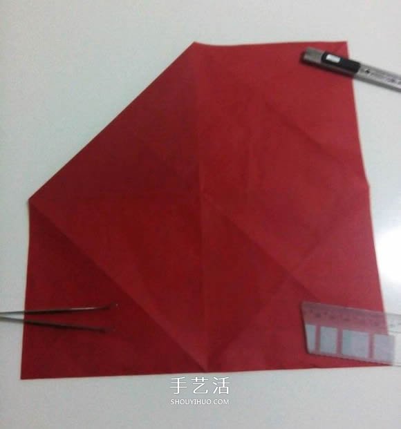 瑞獸麒麟的折法圖解過程 折紙神谷哲史的麒麟 -  itrip.net.cn