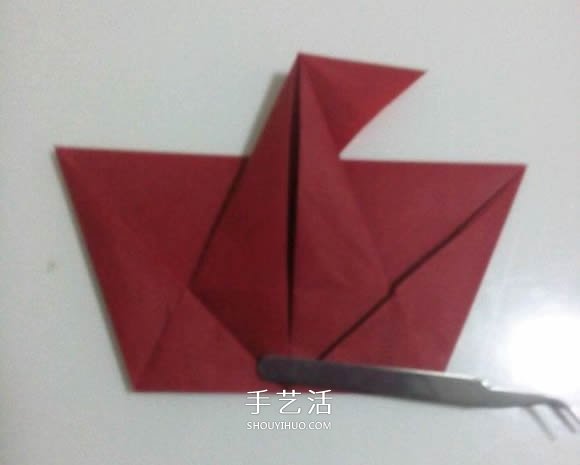 瑞獸麒麟的折法圖解過程 折紙神谷哲史的麒麟 -  itrip.net.cn