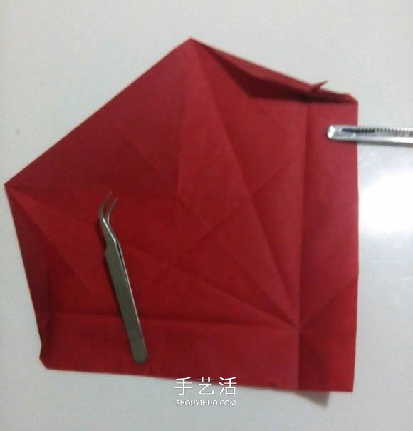 瑞獸麒麟的折法圖解過程 折紙神谷哲史的麒麟 -  itrip.net.cn