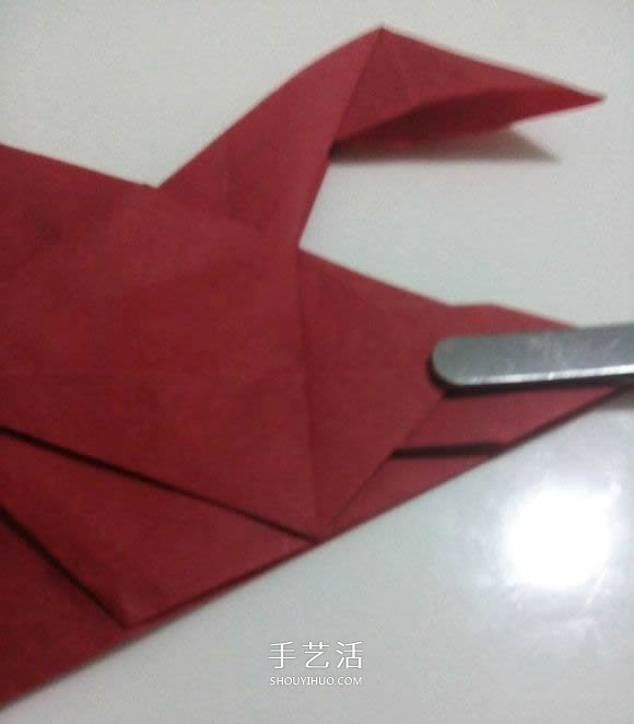 瑞獸麒麟的折法圖解過程 折紙神谷哲史的麒麟 -  itrip.net.cn