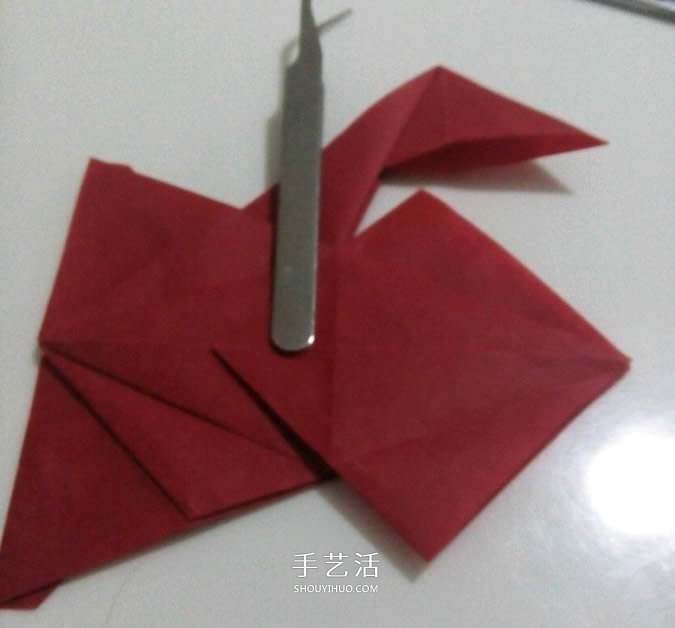 瑞獸麒麟的折法圖解過程 折紙神谷哲史的麒麟 -  itrip.net.cn