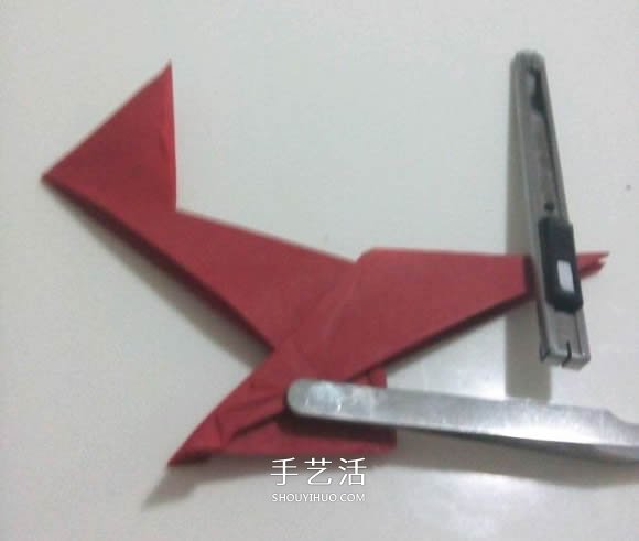 瑞獸麒麟的折法圖解過程 折紙神谷哲史的麒麟 -  itrip.net.cn