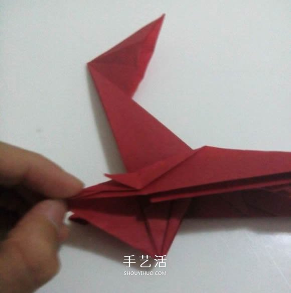瑞獸麒麟的折法圖解過程 折紙神谷哲史的麒麟 -  itrip.net.cn