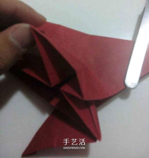 瑞獸麒麟的折法圖解過程 折紙神谷哲史的麒麟 -  itrip.net.cn