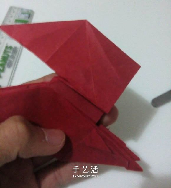 瑞獸麒麟的折法圖解過程 折紙神谷哲史的麒麟 -  itrip.net.cn