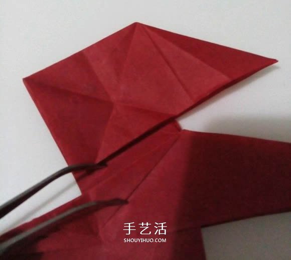 瑞獸麒麟的折法圖解過程 折紙神谷哲史的麒麟 -  itrip.net.cn