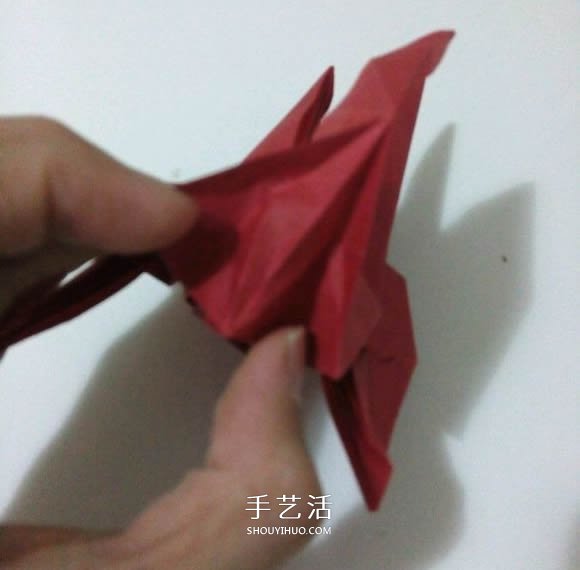 瑞獸麒麟的折法圖解過程 折紙神谷哲史的麒麟 -  itrip.net.cn