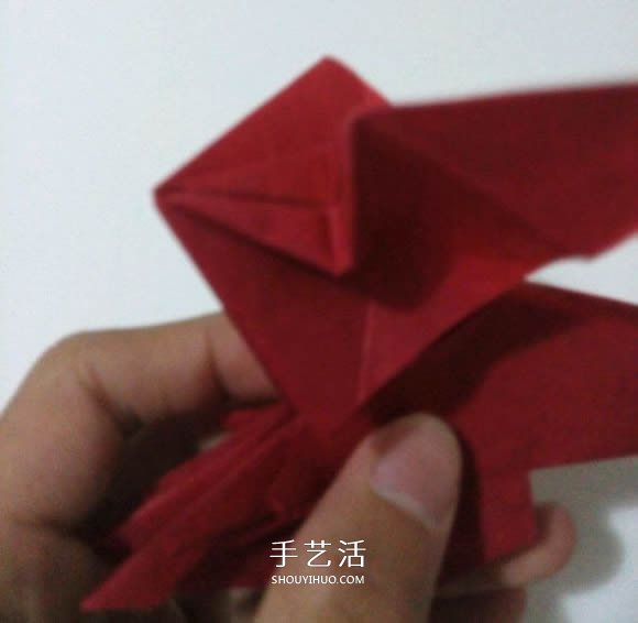 瑞獸麒麟的折法圖解過程 折紙神谷哲史的麒麟 -  itrip.net.cn