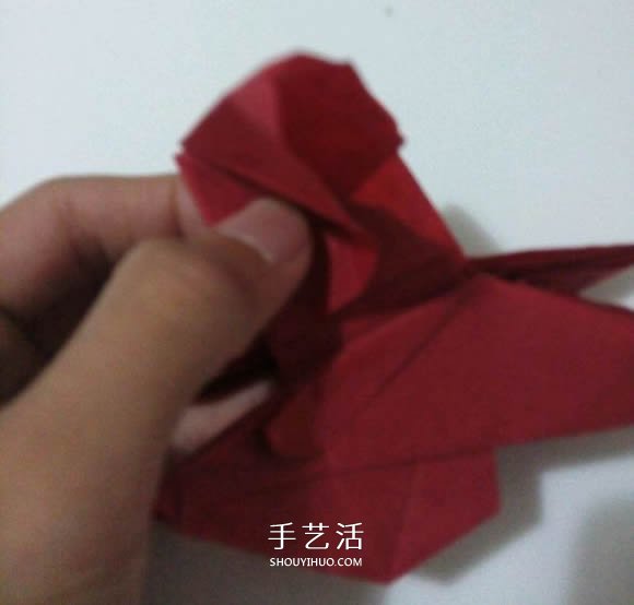 瑞獸麒麟的折法圖解過程 折紙神谷哲史的麒麟 -  itrip.net.cn
