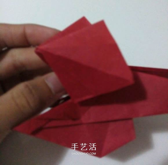 瑞獸麒麟的折法圖解過程 折紙神谷哲史的麒麟 -  itrip.net.cn