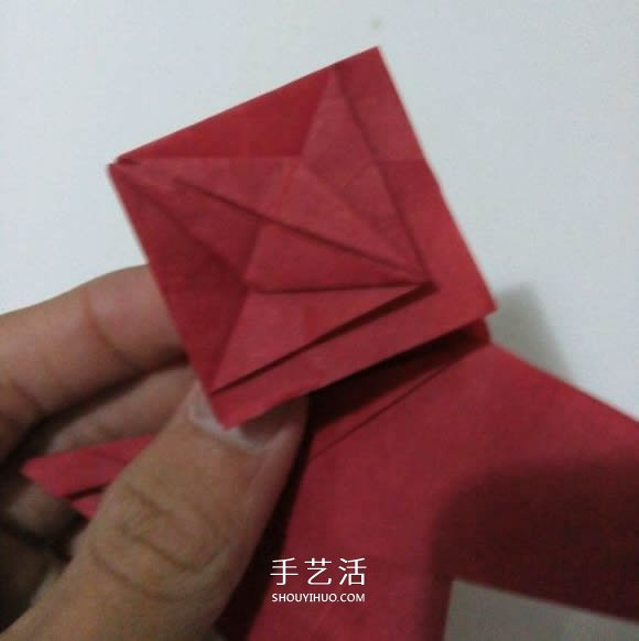 瑞獸麒麟的折法圖解過程 折紙神谷哲史的麒麟 -  itrip.net.cn