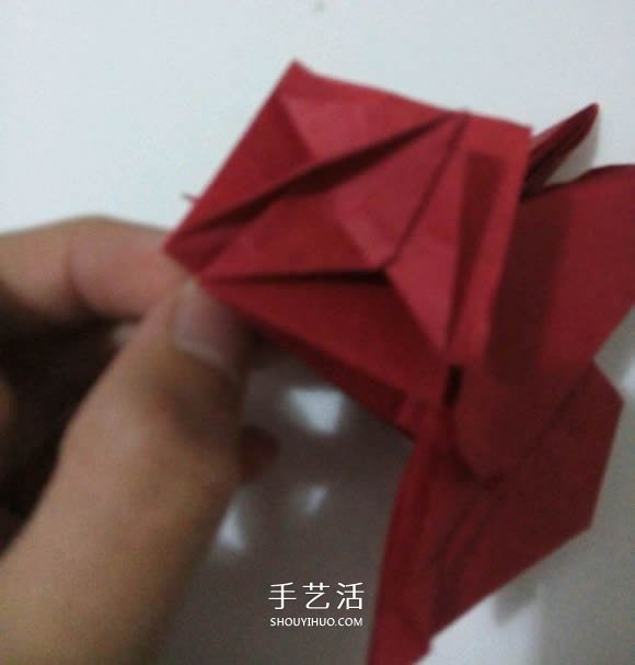 瑞獸麒麟的折法圖解過程 折紙神谷哲史的麒麟 -  itrip.net.cn