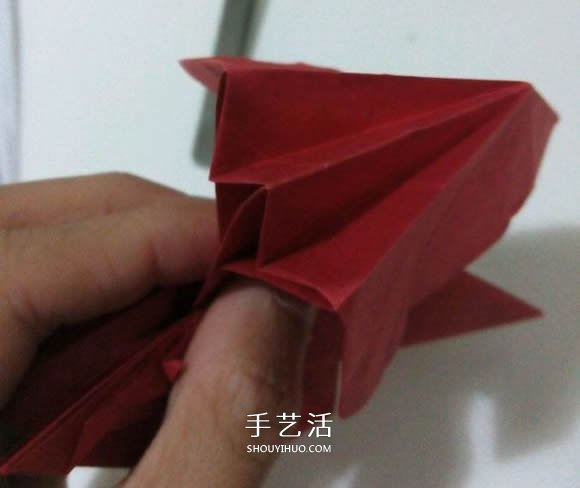 瑞獸麒麟的折法圖解過程 折紙神谷哲史的麒麟 -  itrip.net.cn