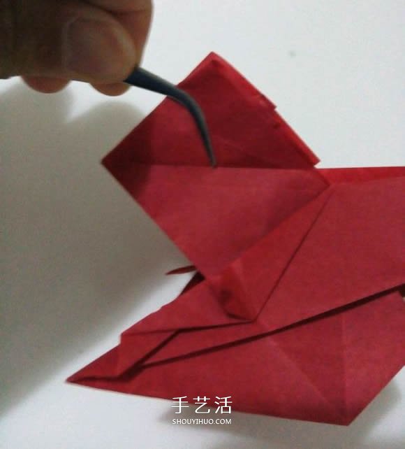 瑞獸麒麟的折法圖解過程 折紙神谷哲史的麒麟 -  itrip.net.cn