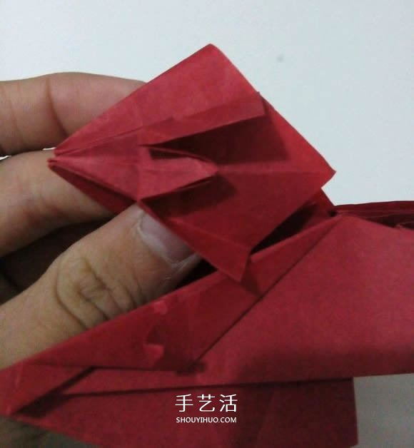 瑞獸麒麟的折法圖解過程 折紙神谷哲史的麒麟 -  itrip.net.cn