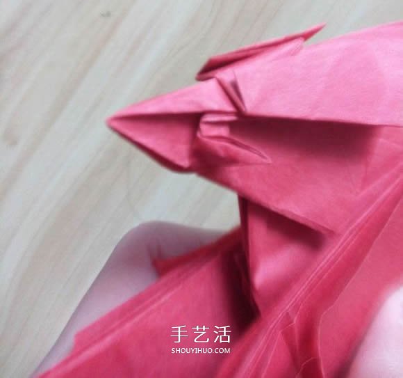 瑞獸麒麟的折法圖解過程 折紙神谷哲史的麒麟 -  itrip.net.cn