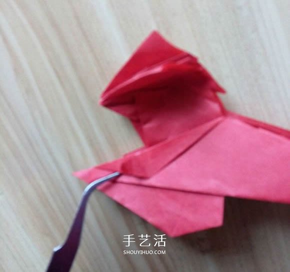 瑞獸麒麟的折法圖解過程 折紙神谷哲史的麒麟 -  itrip.net.cn