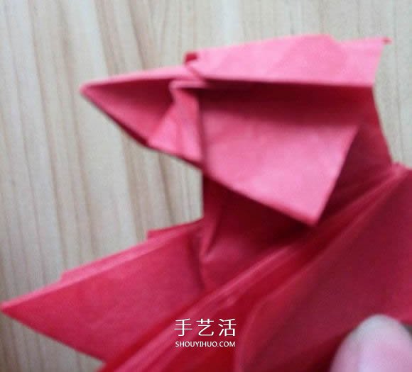 瑞獸麒麟的折法圖解過程 折紙神谷哲史的麒麟 -  itrip.net.cn