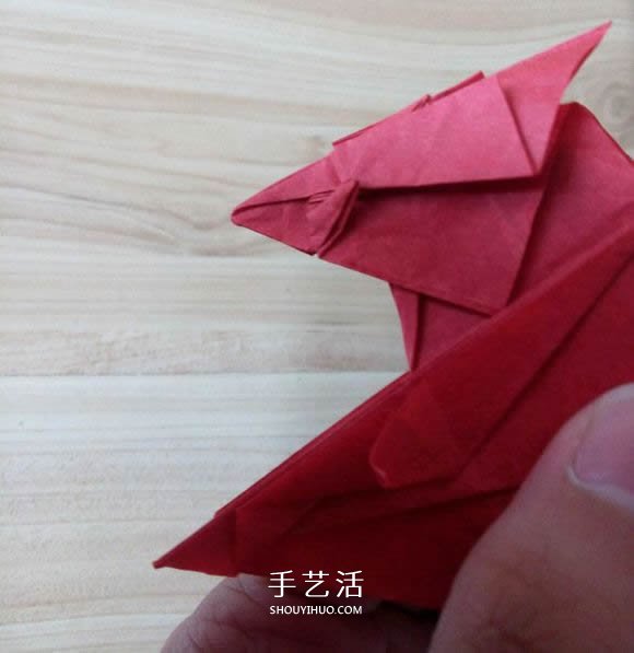 瑞獸麒麟的折法圖解過程 折紙神谷哲史的麒麟 -  itrip.net.cn
