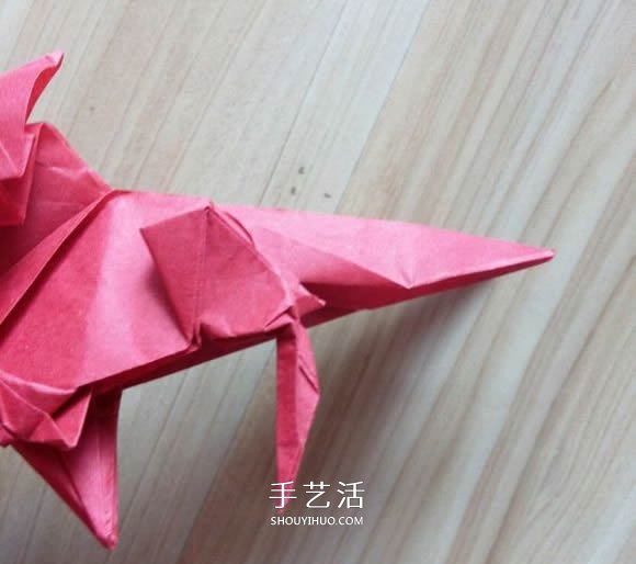 瑞獸麒麟的折法圖解過程 折紙神谷哲史的麒麟 -  itrip.net.cn