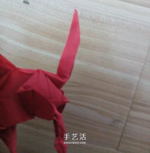 瑞獸麒麟的折法圖解過程 折紙神谷哲史的麒麟 -  itrip.net.cn