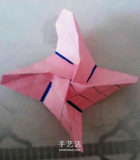 情人節(jié)禮品盒折紙圖解 好看韓式玫瑰禮盒的折法 -  itrip.net.cn