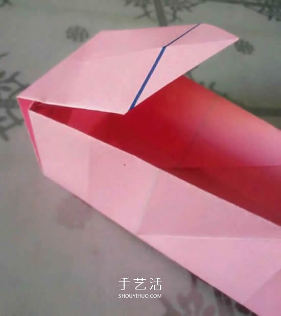 情人節(jié)禮品盒折紙圖解 好看韓式玫瑰禮盒的折法 -  itrip.net.cn
