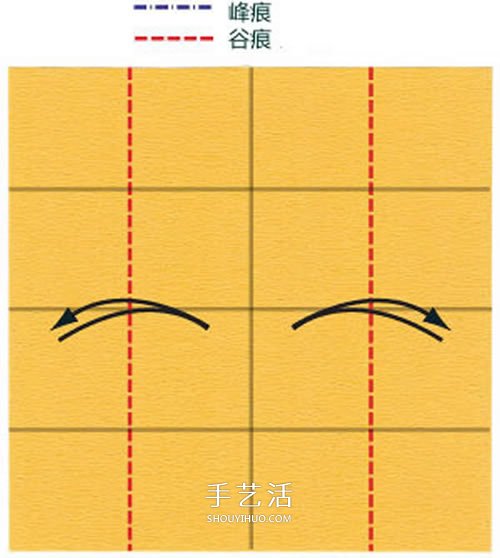 在川崎玫瑰上進(jìn)行改造 美麗紙玫瑰花手工折法 -  itrip.net.cn