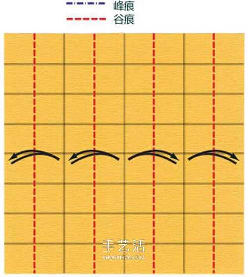 在川崎玫瑰上進(jìn)行改造 美麗紙玫瑰花手工折法 -  itrip.net.cn