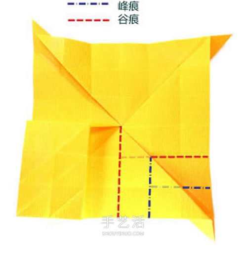 在川崎玫瑰上進(jìn)行改造 美麗紙玫瑰花手工折法 -  itrip.net.cn