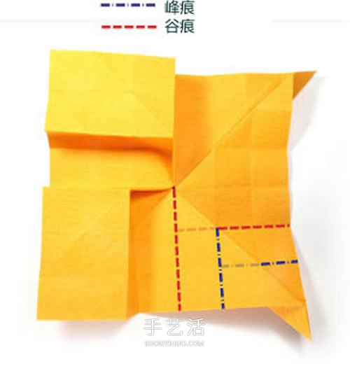 在川崎玫瑰上進(jìn)行改造 美麗紙玫瑰花手工折法 -  itrip.net.cn