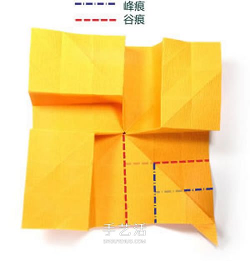 在川崎玫瑰上進(jìn)行改造 美麗紙玫瑰花手工折法 -  itrip.net.cn