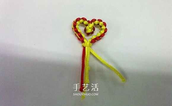 心形同心結(jié)怎么編圖解 情人節(jié)愛心的編織方法 -  itrip.net.cn