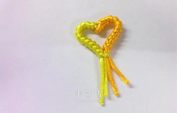 心形同心結(jié)怎么編圖解 情人節(jié)愛心的編織方法 -  itrip.net.cn